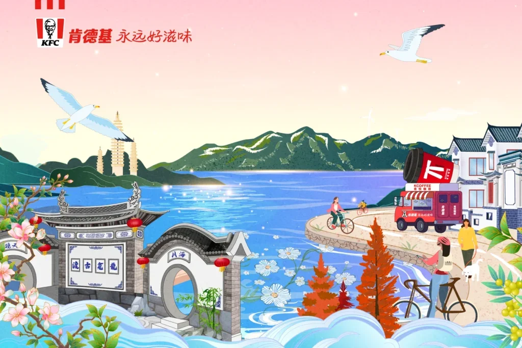 肯德基×洱海生态长廊